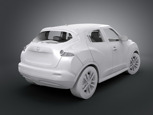 car nissan 3d max - Nissan Juke by Swan3DStudios